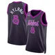 Bones Hyland ＃8 Minnesota Timberwolves Swingman 2025/26 Men's Purple City Edition Jersey