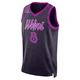 Bones Hyland ＃8 Minnesota Timberwolves Swingman 2025/26 Men's Purple City Edition Jersey