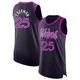 Enrique Freeman ＃25 Minnesota Timberwolves Authentic 2025/26 Men's Purple City Edition Jersey