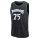 Enrique Freeman ＃25 Minnesota Timberwolves Black Youth Fast Break Classic Edition Jersey