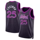 Enrique Freeman ＃25 Minnesota Timberwolves Swingman 2025/26 Men's Purple City Edition Jersey
