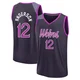 Kyle Anderson ＃12 Minnesota Timberwolves 2025/26 Men's Fast Break Purple City Edition Jersey