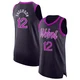 Kyle Anderson ＃12 Minnesota Timberwolves Authentic 2025/26 Youth Purple City Edition Jersey