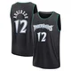 Kyle Anderson ＃12 Minnesota Timberwolves Black Youth Fast Break Classic Edition Jersey