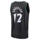 Kyle Anderson ＃12 Minnesota Timberwolves Black Youth Fast Break Classic Edition Jersey