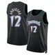 Kyle Anderson ＃12 Minnesota Timberwolves Swingman Black Youth Classic Edition Jersey