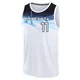 Naz Reid ＃11 Minnesota Timberwolves 2024/25 Youth White Fast Break City Edition Jersey