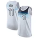 Naz Reid ＃11 Minnesota Timberwolves Authentic 2024/25 Men's White City Edition Jersey