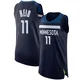 Naz Reid ＃11 Minnesota Timberwolves Authentic Navy Men's Jersey - Icon Edition