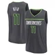 Naz Reid ＃11 Minnesota Timberwolves Charcoal Men's Fast Break Statement Edition Jersey