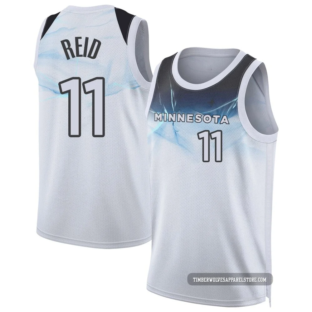 Naz Reid ＃11 Minnesota Timberwolves Swingman 2024/25 Men's White City Edition Jersey