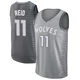 Naz Reid ＃11 Minnesota Timberwolves Swingman Men's Silver Jersey - City Edition