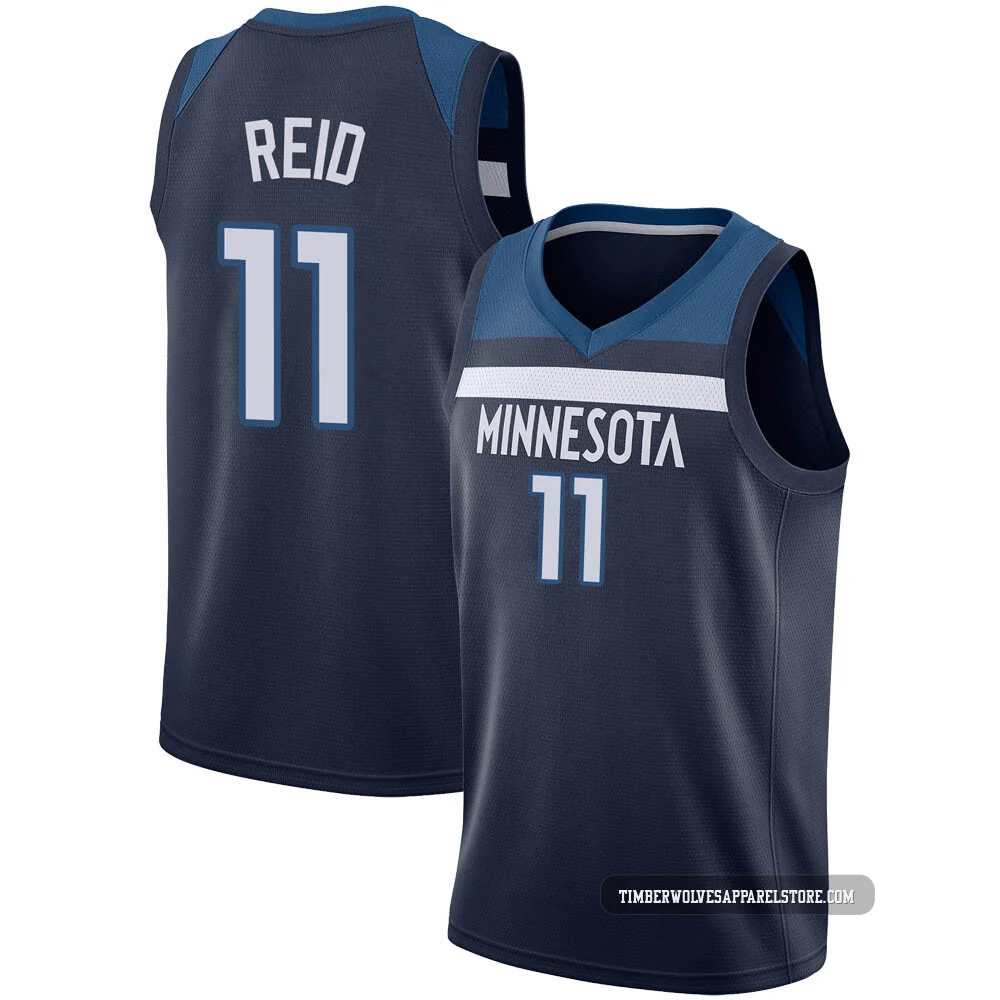 Naz Reid ＃11 Minnesota Timberwolves Swingman Navy Men's Jersey - Icon Edition