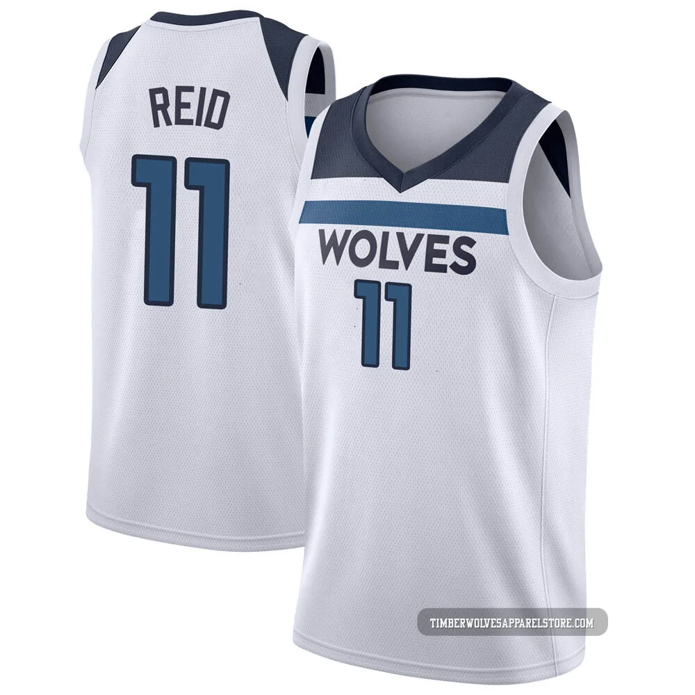 Naz Reid ＃11 Minnesota Timberwolves Swingman White Youth Jersey - Icon Edition