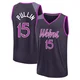 Zyon Pullin ＃15 Minnesota Timberwolves 2025/26 Youth Fast Break Purple City Edition Jersey