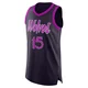 Zyon Pullin ＃15 Minnesota Timberwolves Authentic 2025/26 Youth Purple City Edition Jersey