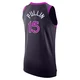 Zyon Pullin ＃15 Minnesota Timberwolves Authentic 2025/26 Youth Purple City Edition Jersey