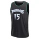 Zyon Pullin ＃15 Minnesota Timberwolves Black Youth Fast Break Classic Edition Jersey
