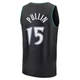 Zyon Pullin ＃15 Minnesota Timberwolves Black Youth Fast Break Classic Edition Jersey