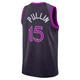 Zyon Pullin ＃15 Minnesota Timberwolves Swingman 2025/26 Youth Purple City Edition Jersey